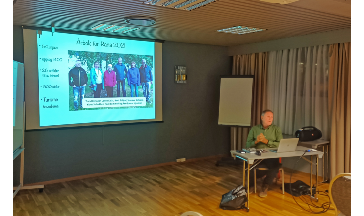 Årbok for Rana, presentert av Klaus Solbakken